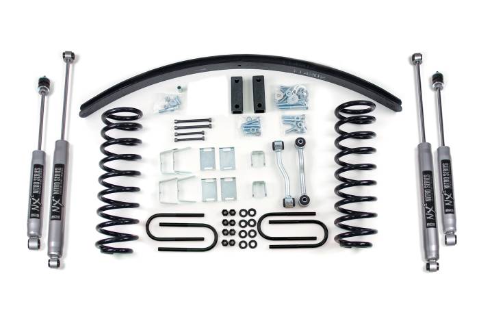 BDS Suspension - BDS Suspension 84-01 XJ 2wd/4wd 3/3 Spring w/dana axle - BDS433FS