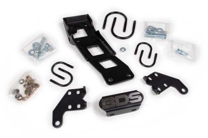 BDS Suspension - BDS Suspension 2018-2025 Jeep JL Dual Steering Stabilizer Bracket Kit - BDS55381