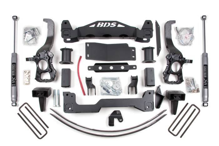 BDS Suspension - BDS Suspension 04-08 F150 4wd 6/5 Block & AAL Kit - BDS574FS
