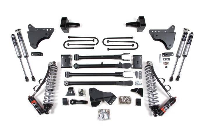 BDS Suspension - BDS Suspension 2011-2016 Ford F250/F350 4wd 4" 4-Link Suspension Lift Kit, 2" Rear, Block, Dies - BDS590FPE