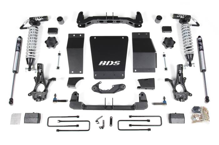 BDS Suspension - BDS Suspension X - 14-18 GM 1500 4wd 4"w/Blk Cast Steel DSC - BDS712FDSC