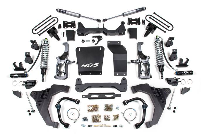 BDS Suspension - BDS Suspension 11-19 Chevy HD 6.5/3 C/O Lift w/o ovld - BDS729FDSC
