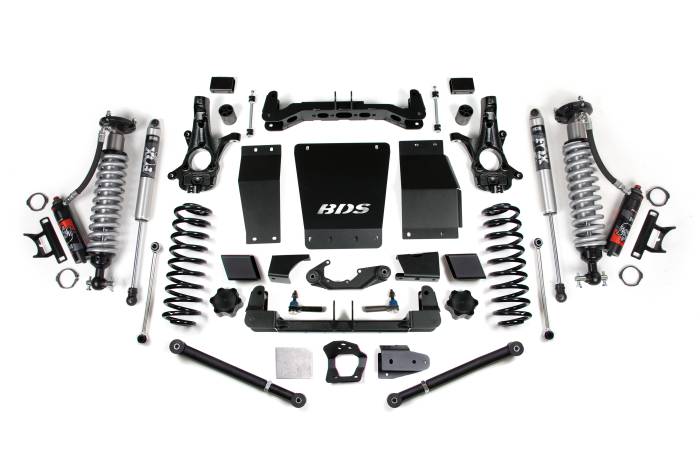 BDS Suspension - BDS Suspension 2015-2019 GM SUV 4WD 6" Suspension Lift Kit, Cast Steel, 6" Rear, Coil Spring -  - BDS731PSS