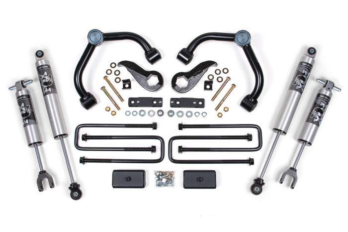 BDS Suspension - BDS Suspension 2020-2024 Chevrolet Silverado/GMC Sierra 2500/3500 HD 3" Suspension Lift Kit w/  - BDS761FPS