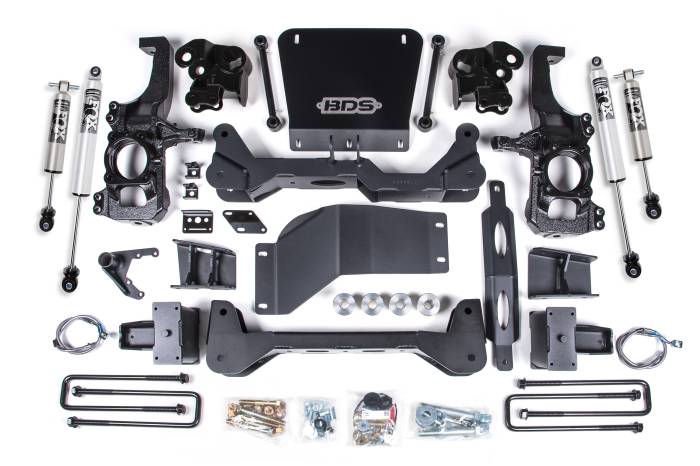 BDS Suspension - BDS Suspension 2020-2025 Chevrolet Silverado/GMC Sierra 2500HD/3500HD 4wd,  5" NTBD Suspension  - BDS766FPP