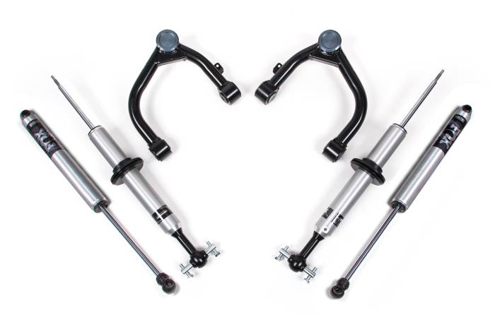 BDS Suspension - BDS Suspension 2019-2024 Chevy/GMC 1500 2" Performance Lift, 2.0 Snap Ring Coilover Kit, 2.0 PS - BDS770FSR