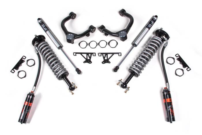 BDS Suspension - BDS Suspension 2019-2024 Chevy/GMC 1500 2" Performance Lift, 2.5 PES Coilover, 2.5 PES Rear Sho - BDS771FDSC