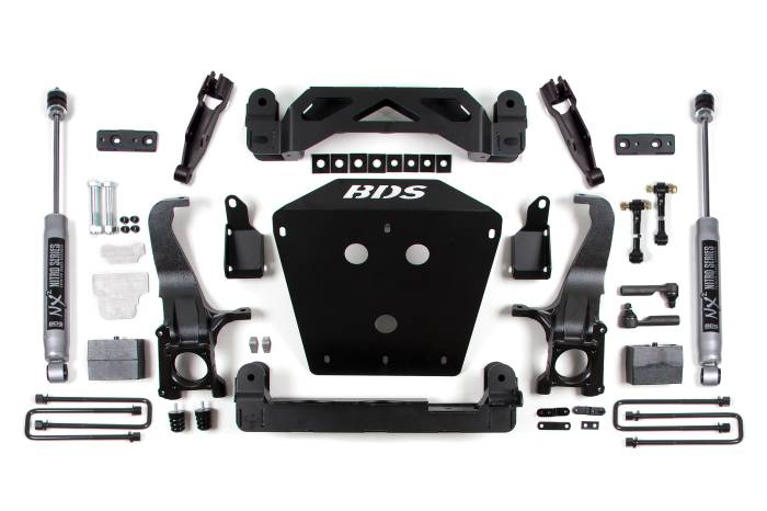 BDS Suspension - BDS Suspension 2016-2021 Toyota Tundra 7" Front/4" Rear Suspension System - BDS818FS