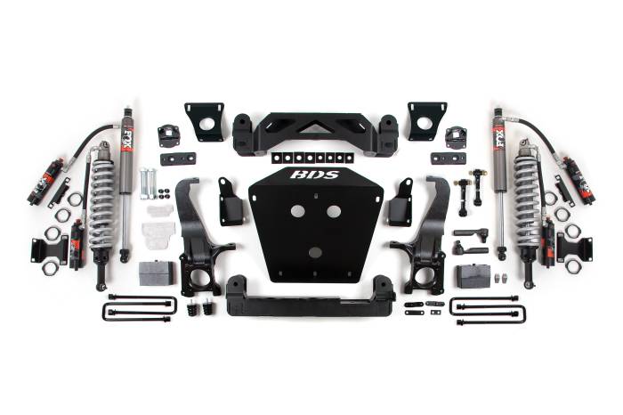 BDS Suspension - BDS Suspension 2016-2021 Toyota Tundra 5" Suspension System, 3in Rear Block - Fox 2.5 PES C/O,  - BDS819FPE