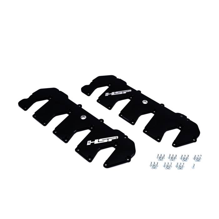 HSP Diesel - HSP 2011-2016 Chevrolet / GMC Billet Valve Covers Silk Satin Black