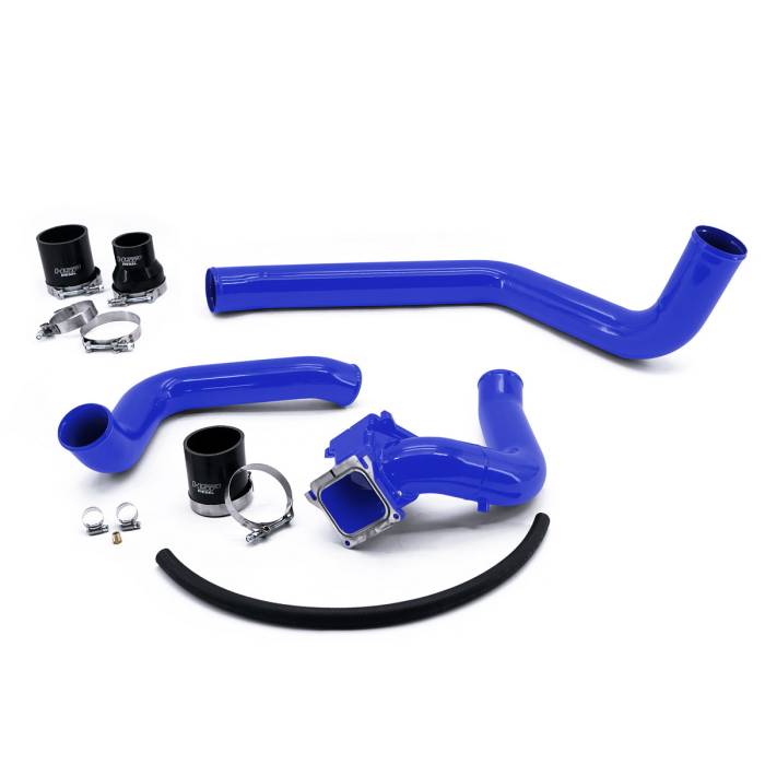 HSP Diesel - HSP 2004.5-2005 Chevrolet / GMC Intercooler Charge Pipe Bundle Illusion Blueberry