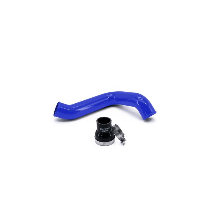 HSP Diesel - HSP 2004.5-2005 Chevrolet / GMC HSP Cold Side Tube to Factory Bridge Illusion Blueberry