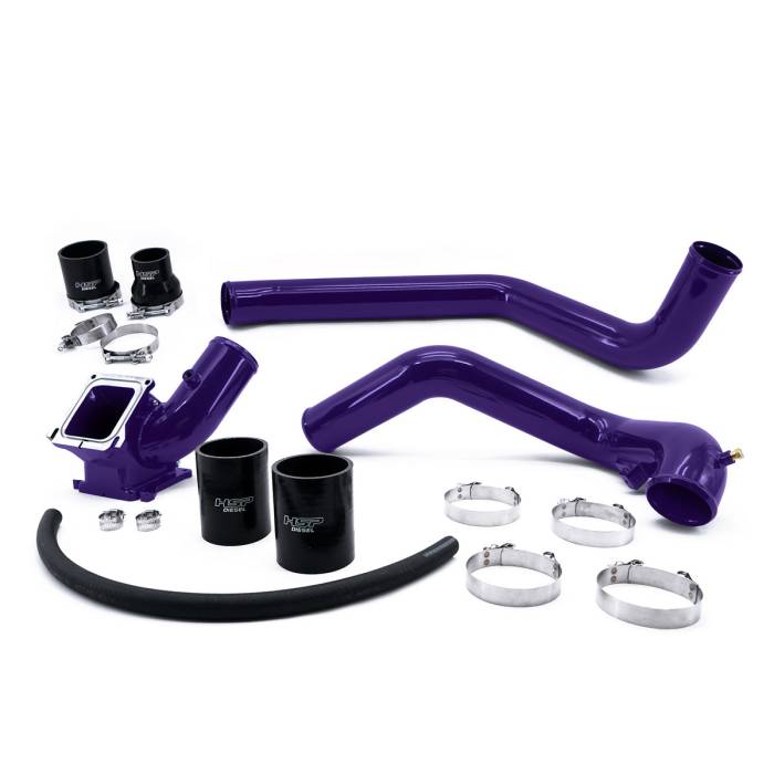 HSP Diesel - HSP 2006-2010 Chevrolet / GMC Intercooler Charge Pipe Bundle Illusion Purple