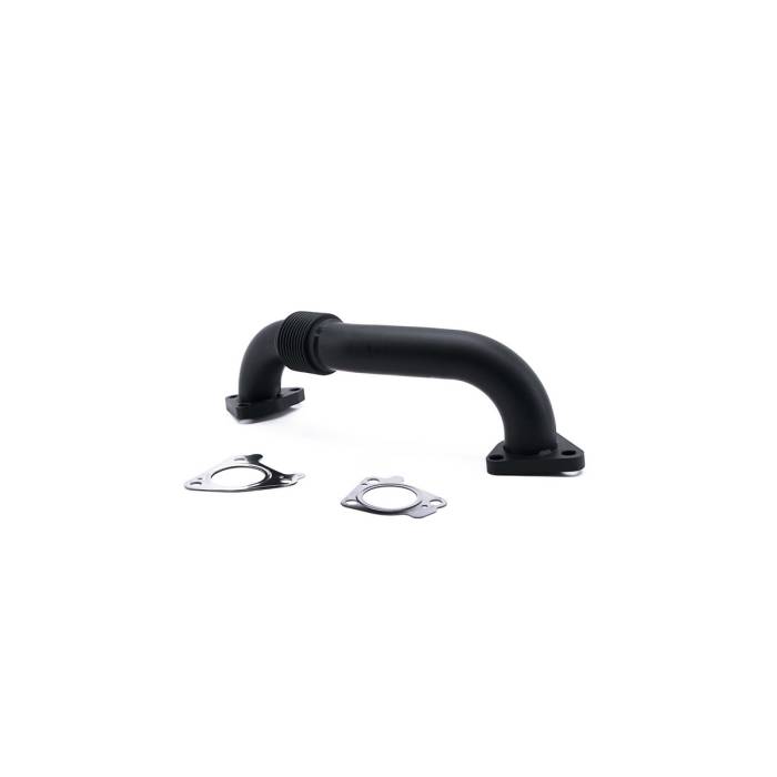 HSP Diesel - HSP 2001-2004 Chevrolet / GMC 2 inch Replacement Driver Side Up-Pipe Ceramic