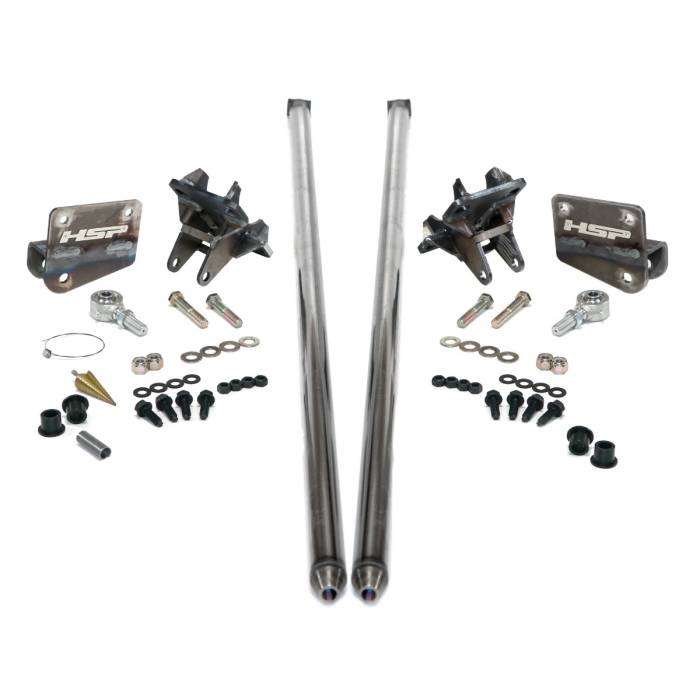 HSP Diesel - HSP Traction Bars For 2011-2017 Ford Powerstroke 6.7 Liter F350 DRW Regular Cab Long Bed-RAW