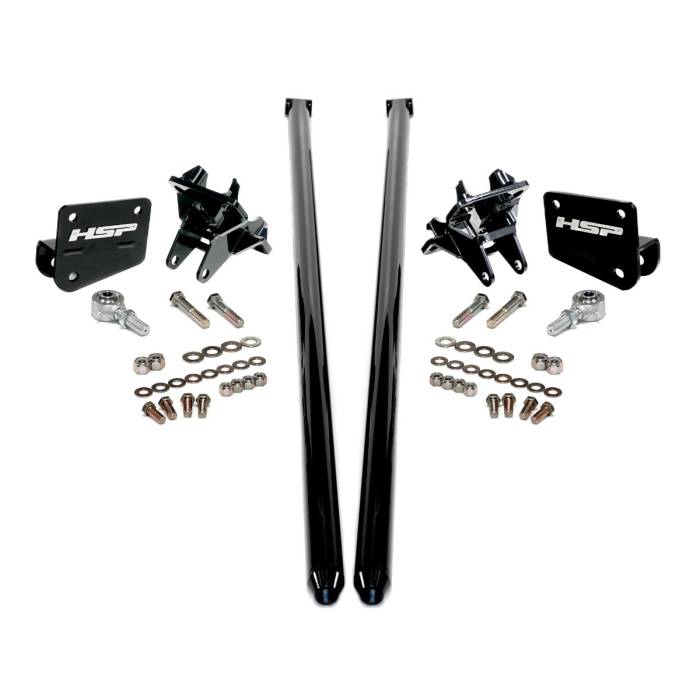 HSP Diesel - HSP Traction Bars For 2011-2017 Ford Powerstroke 6.7 Liter F250 F350 SRW Regular Cab Long Bed-Ink Black