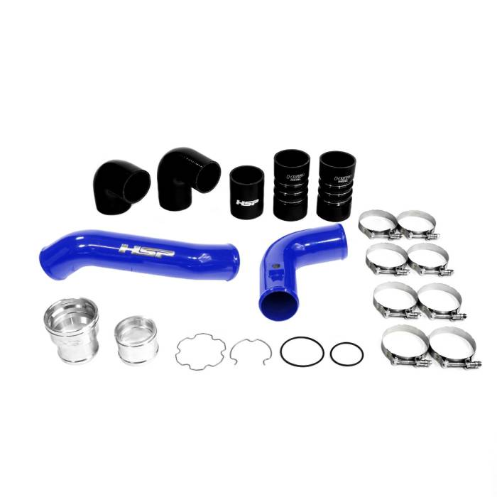HSP Diesel - HSP Intercooler Bundle Kit For 2011-2022 Ford Powerstroke F250/350 6.7 Liter Illusion Blueberry