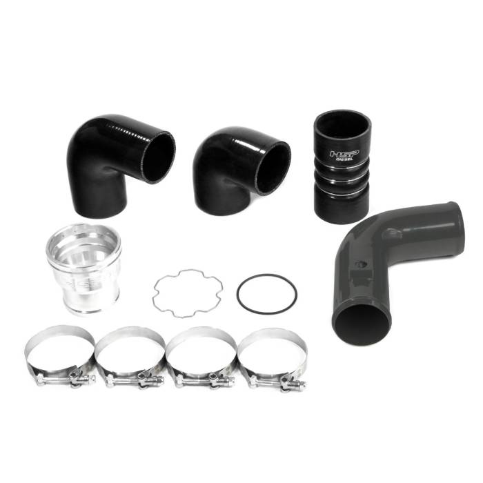 HSP Diesel - HSP Replacement Cold Side Tube For 2011-2022 Ford Powerstroke F250/350 6.7 Liter Kingsport Grey