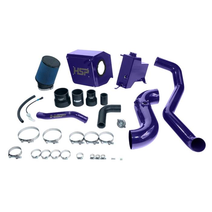 HSP Diesel - HSP Deluxe No Bridge/Cold Side Bundle Kit For 2013-2014 Silverado/Sierra 2500/3500-Illusion Purple