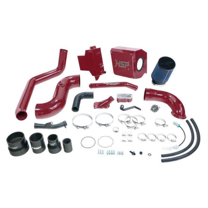 HSP Diesel - HSP Deluxe No Bridge/Cold Side Bundle Kit For 2006-2007 Silverado/Sierra 2500/3500-Illusion Cherry