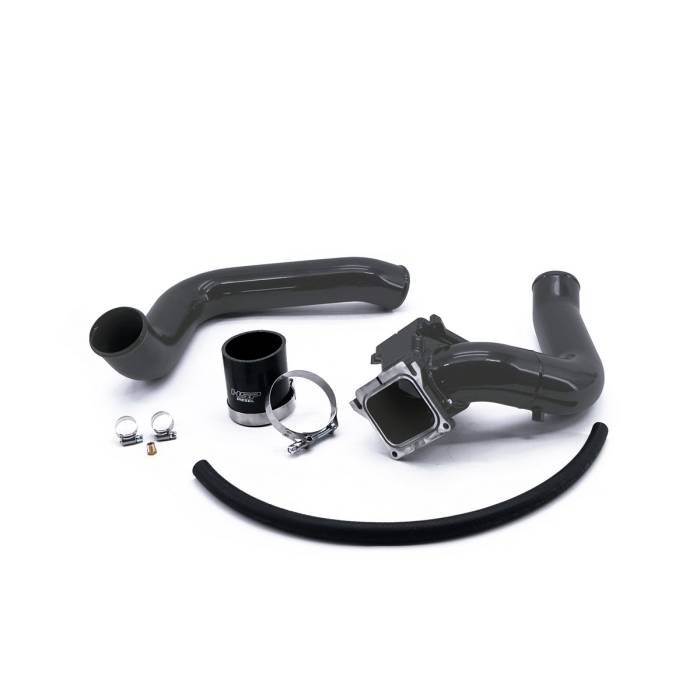 HSP Diesel - HSP 2004.5-2005 Silverado/Sierra 2500/3500 Max Flow Bridge and Cold Side Kingsport Grey