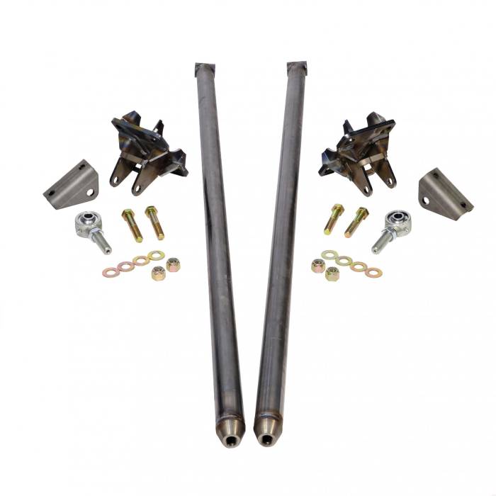 HSP Diesel - HSP 58 Inch Universal Traction Bars For Inline Leafspring 3.5 Inch Axle-Raw HSP Diesel