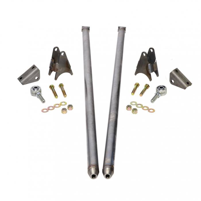 HSP Diesel - HSP 80 Inch Universal Traction Bars For Offset Leafspring 4 Inch Axle-Raw HSP Diesel