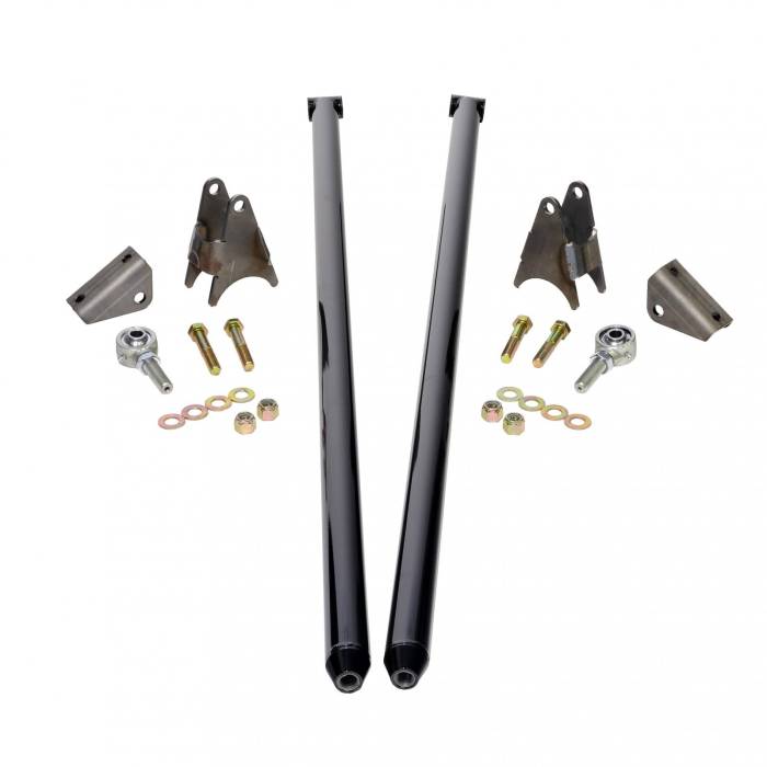 HSP Diesel - HSP 75 Inch Universal Traction Bars For Offset Leafspring 4 Inch Axle-Ink Black HSP Diesel