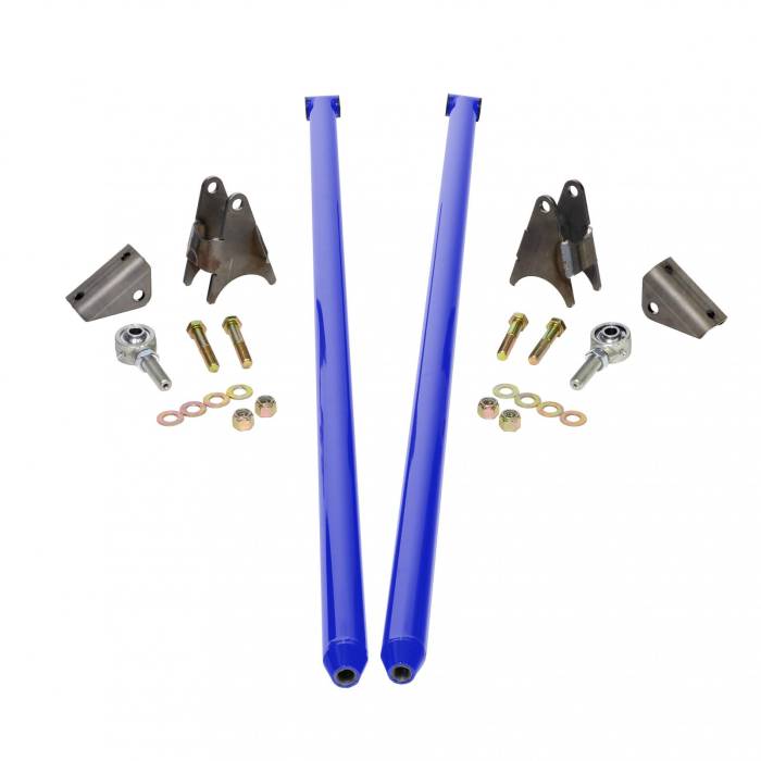 HSP Diesel - HSP 75 Inch Universal Traction Bars For Offset Leafspring 4 Inch Axle-Illusion Blueberry HSP Diesel