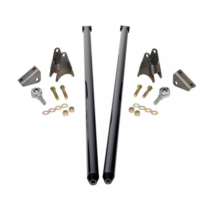 HSP Diesel - HSP 58 Inch  Universal Traction Bars For Offset Leafspring 4 Inch Axle-Ink Black HSP Diesel