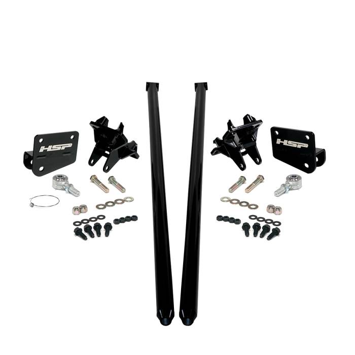HSP Diesel - HSP Traction Bars For 2017.5-2022 Ford Powerstroke 6.7L F350 SRW (CCLB)-Ink Black HSP Diesel