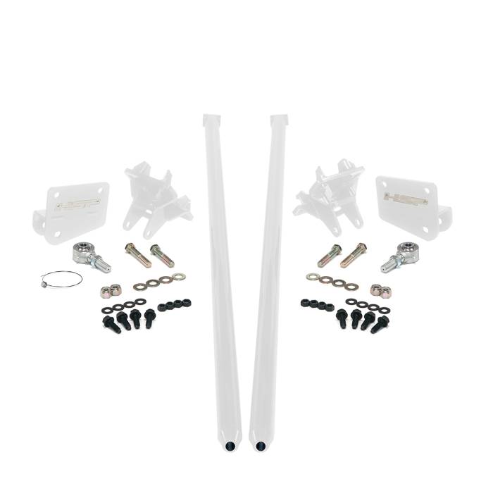 HSP Diesel - HSP Traction Bars For 2017.5-2022 Ford Powerstroke 6.7L F350 SRW (ECLB,CCSB)-Polar White HSP Diesel