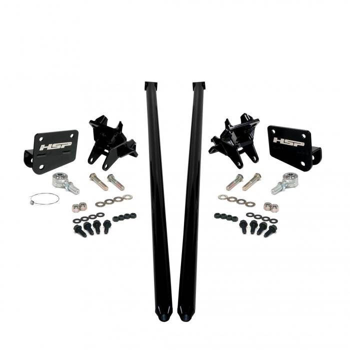 HSP Diesel - HSP Traction Bars For 2017.5-2022 Ford Powerstroke 6.7L F350 SRW (RCLB)-Ink Black HSP Diesel