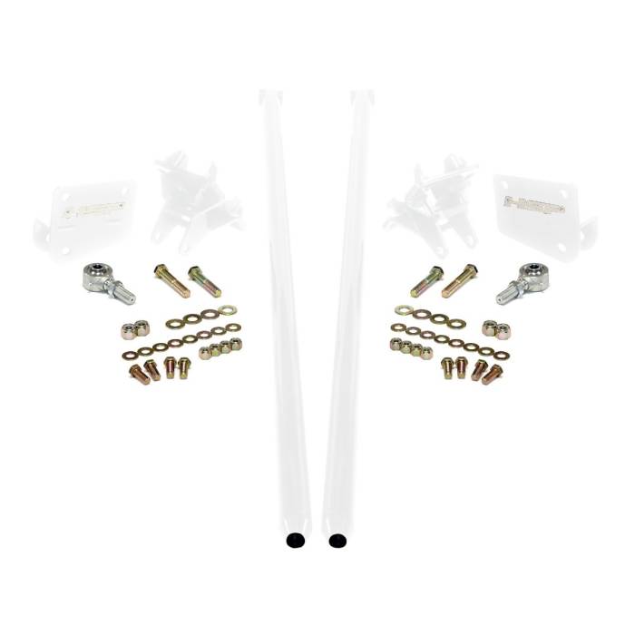 HSP Diesel - HSP Traction Bars For 2017.5-2022 Ford Powerstroke 6.7L F250 (CCLB)-Polar White HSP Diesel