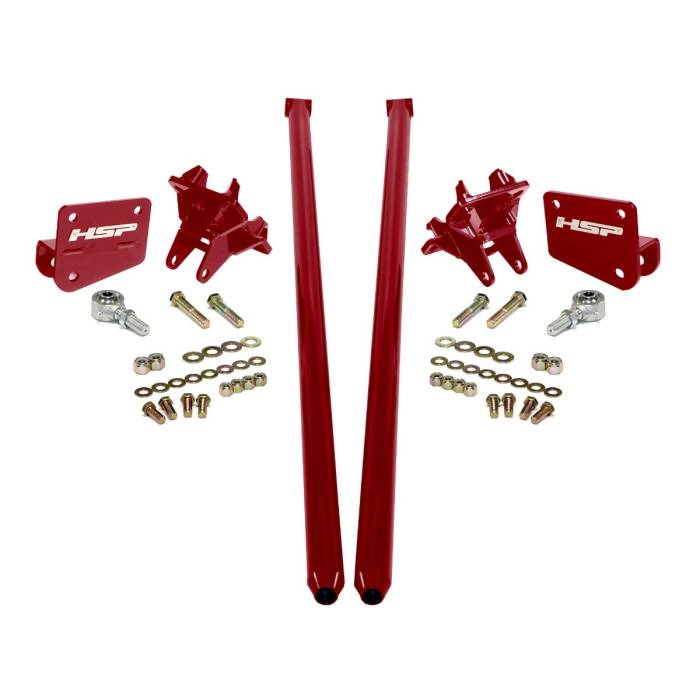 HSP Diesel - HSP Traction Bars For 2017.5-2022 Ford Powerstroke 6.7L F250 (ECSB)-Illusion Cherry HSP Diesel