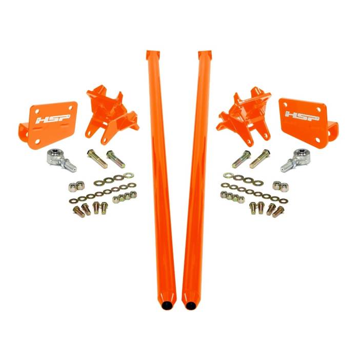HSP Diesel - HSP Traction Bars For 2017.5-2022 Ford Powerstroke 6.7L F250 (RCLB)-M&M Orange HSP Diesel