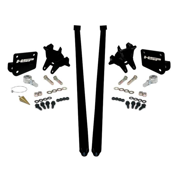 HSP Diesel - HSP Traction Bars For 2011-2017 Ford Powerstroke 6.7L F350 DRW (ECSB)-Silk Satin Black HSP Diesel