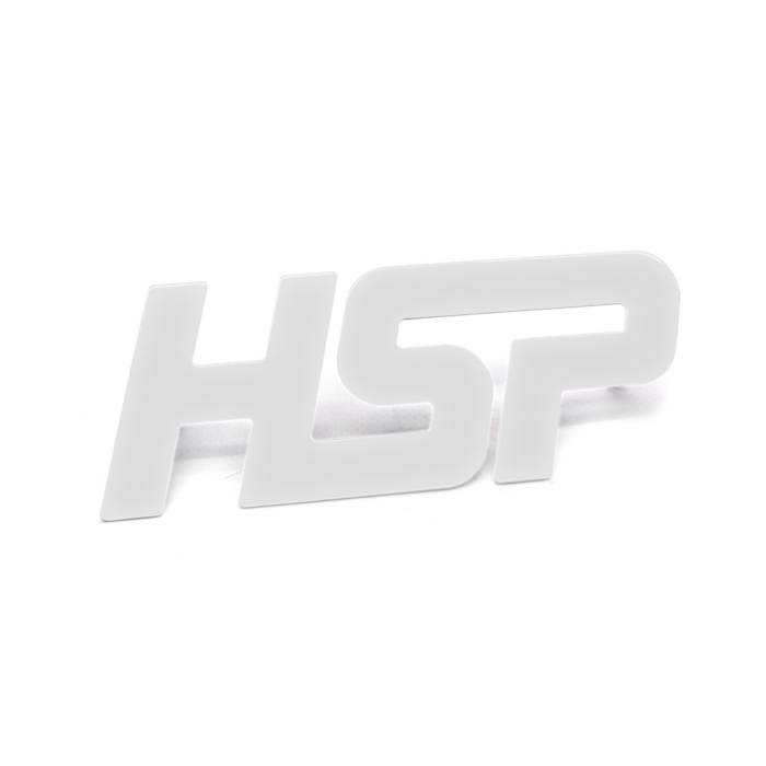 HSP Diesel - HSP Universal Grill Badge-Polar White HSP Diesel