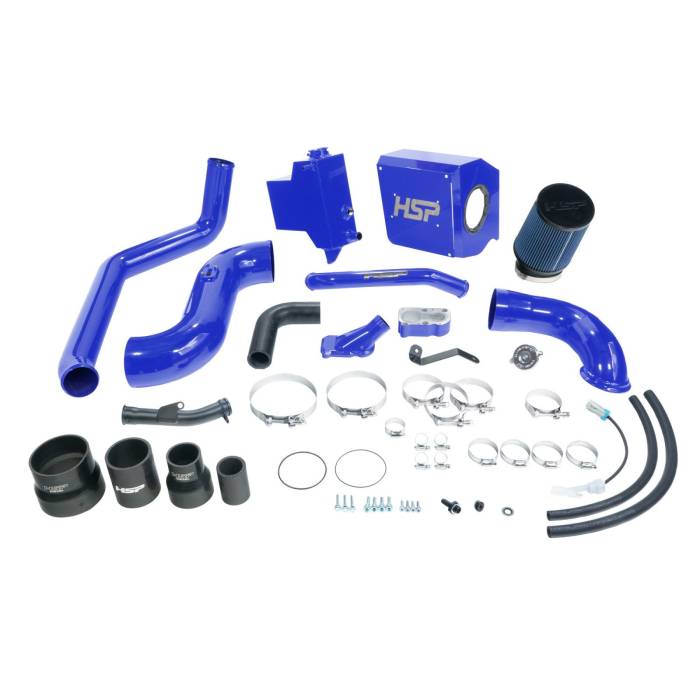 HSP Diesel - HSP Deluxe No Bridge/Cold Side Bundle Kit For 2007.5-2010 Chevrolet/GMC-Illusion Blueberry HSP Diesel