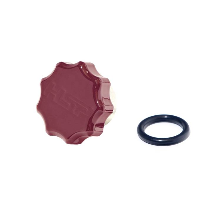 HSP Diesel - HSP 01-16 Chevrolet/GMC Billet Oil Fill Cap For Factory Filler Neck Illusion Cherry HSP Diesel