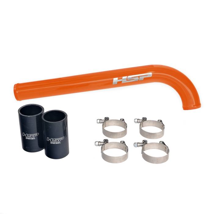 HSP Diesel - HSP Upper Coolant Tube For 19-22 Dodge Cummins 5th Gen 6.7L-M and M Orange HSP Diesel
