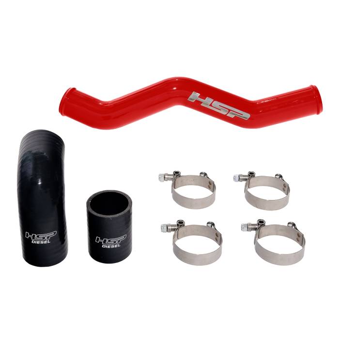 HSP Diesel - HSP 2020-2021 L5P Upper Coolant Tube Flag Red HSP Diesel