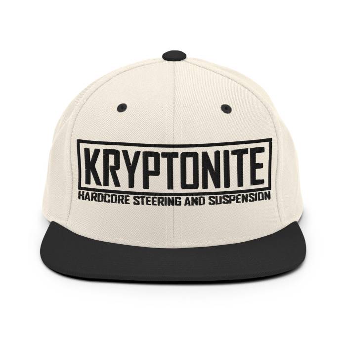 Kryptonite - KRYPTONITE 'SUPREME' FLAT BILL