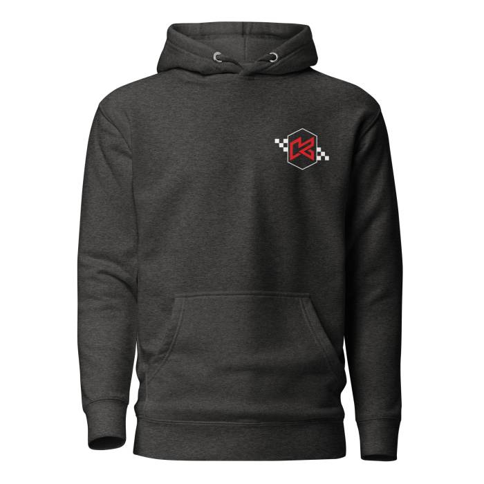 Kryptonite - KRYPTONITE RWB RACING DIVISION HOODIE - Charcoal Heather, 2XLarge