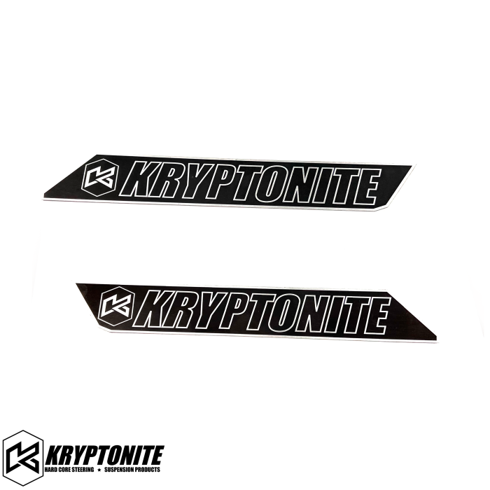 Kryptonite - KRYPTONITE UPPER CONTROL ARM LOGO PLATES UCA99