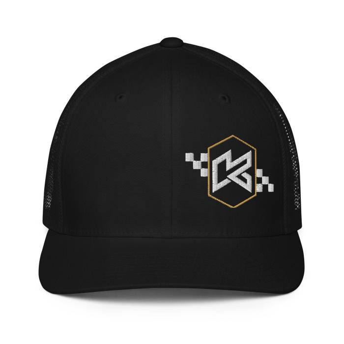 Kryptonite - KRYPTONITE RACING 'K' FLEX FIT HAT - Black