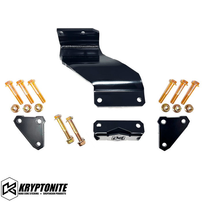 Kryptonite - KRYPTONITE RAM 2500/3500 DEATH GRIP DUAL STEERING STABILIZER KIT 2014-2024