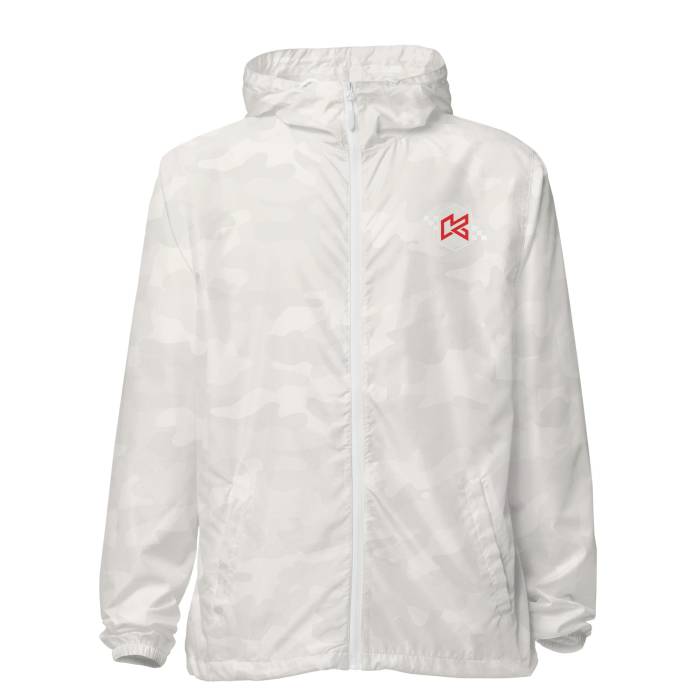 Kryptonite - KRYPTONITE 'RACING DIVISION' RWB WINDBREAKER - White Camo, 2XLarge