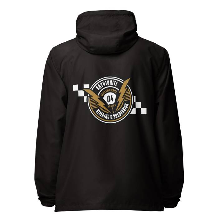 Kryptonite - KRYPTONITE 'RACING DIVISION' GLD WINDBREAKER - Black, 2XLarge