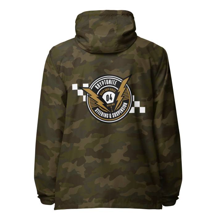 Kryptonite - KRYPTONITE 'RACING DIVISION' GLD WINDBREAKER - Forest Camo, 2XLarge